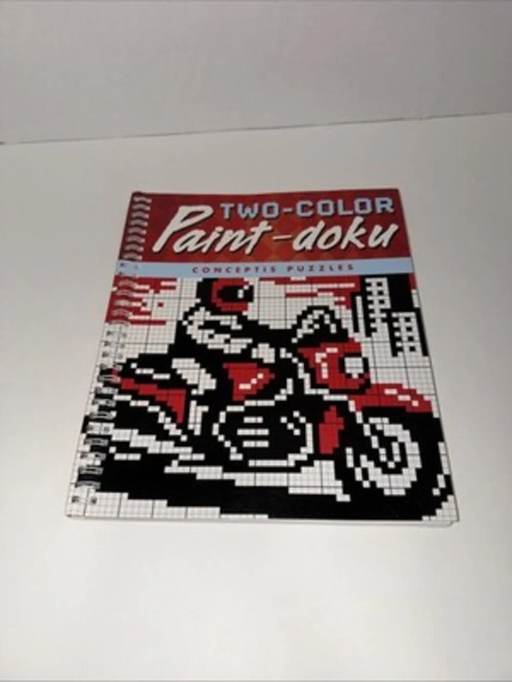 Rare TWO-COLOR PAINT-DOKU By Conceptis Puzzles (the First 2 Puzzles Are Done)